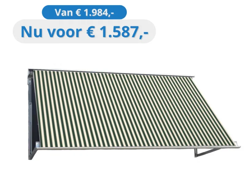 Verano Florence 4 x 1,15 meter + Somfy Sunea IO motor outlet